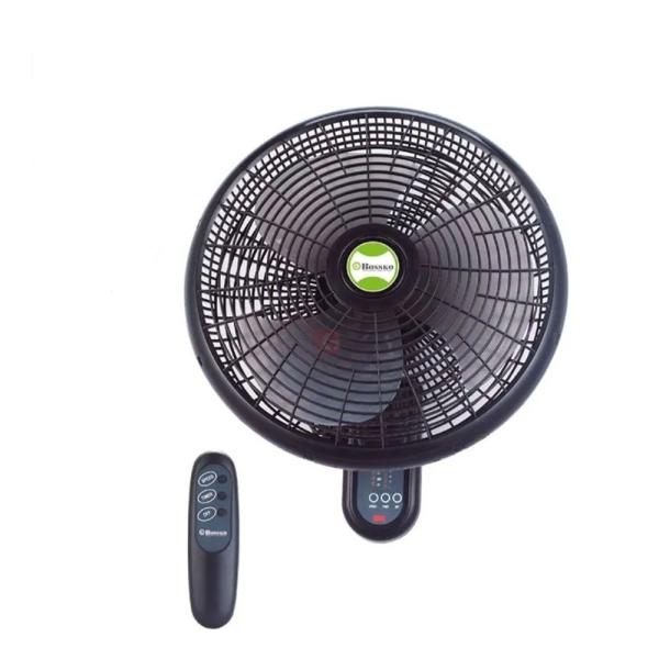 Ventilador Bossko BK-8210PD 16" 45W Oscilación Automática Mando a Distancia Negro
