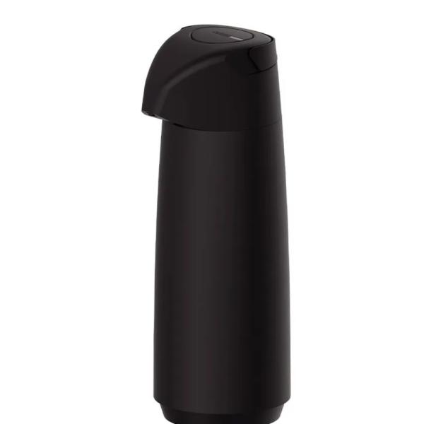 Tramontina 70161958 Termo 1800ml Sifón Negro Tecnología Ultra Frío/Calor