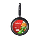 Facusa Sartén Estela 20 cm Antiadherente Aluminio Forjado Mango Ergonómico Negro