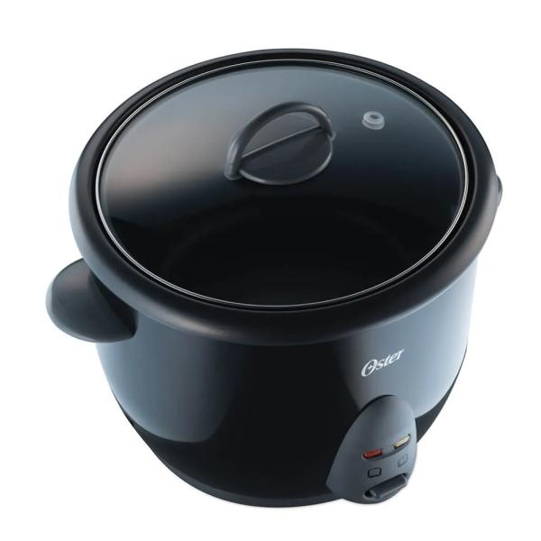 Oster CKSTRC1700B053 Olla Arrocera 1.8L Panel de Control Simple Base Antideslizante Negra