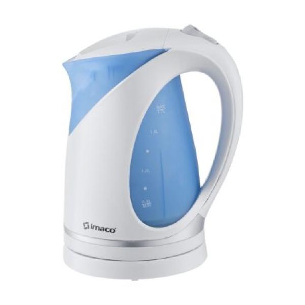 Imaco KE2004 Hervidor Eléctrico 2000W 1.7L Apagado Automático Base 360° Blanco