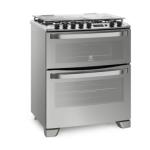 Electrolux 76DXR Cocina 5 Hornillas Doble Horno 90cm Acero Inoxidable Autolimpiante