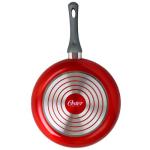 Oster Sartén Profesional 24cm Antiadherente Duradero Fácil Limpieza Diseño Moderno Rojo
