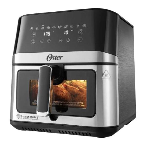 Oster BVSTKT8990 Hervidor Eléctrico 1500W Vidrio Templado Apagado Automático Negro
