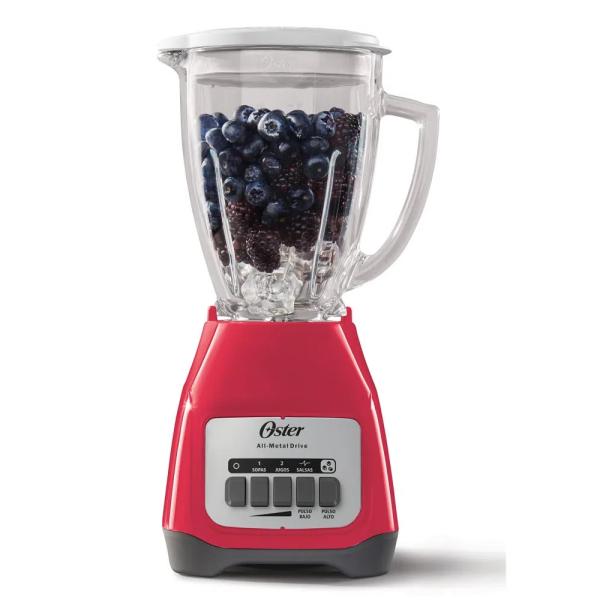 Licuadora Oster Sandía BLSTKAGMPB 450W 2 Velocidades + Pulsador Vidrio Templado