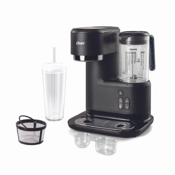 Oster BVSTDC03B 500W Cafetera Frappé con Licuadora Incluida 3 En 1 Negro