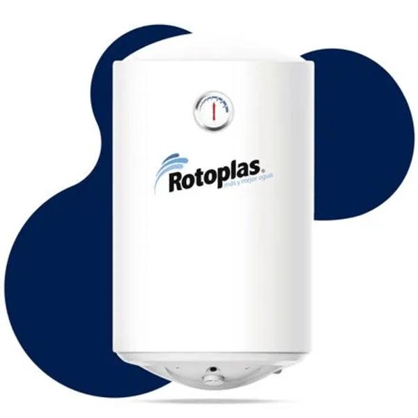 Rotoplas Duraterma 50L Terma Eléctrica Ahorradora Acero Inoxidable Blanco - 500370