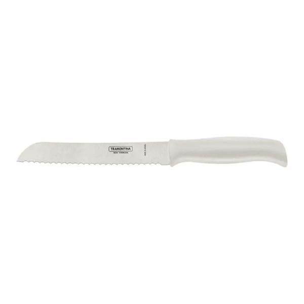 Tramontina 10385038 Cuchillo Pan Hoja Serrada 7" Acero Alta Resistencia Cocina