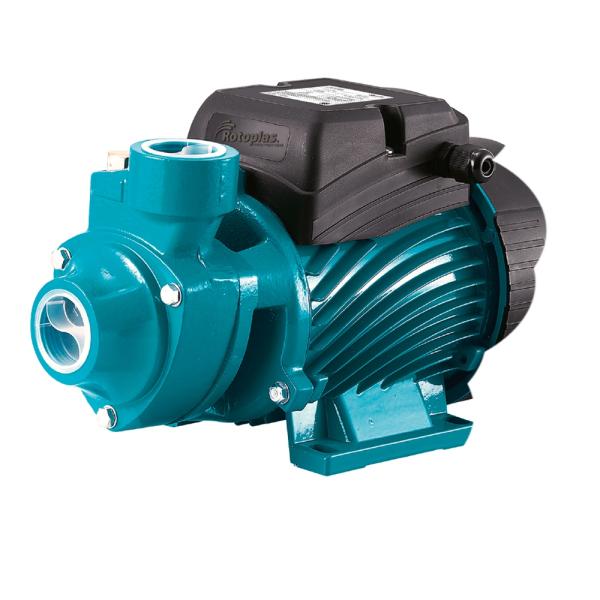 Rotoplas Bomba Centrífuga Serie Basic 1/2 HP 220V Alto Flujo Bajo Consumo Carcasa Hierro Azul