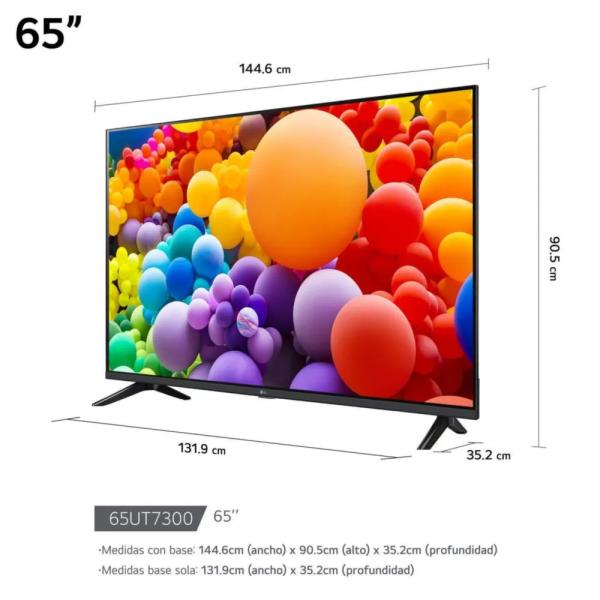 Smart TV LG 65UT7300 4K UHD Magic Remote Control Inteligente
