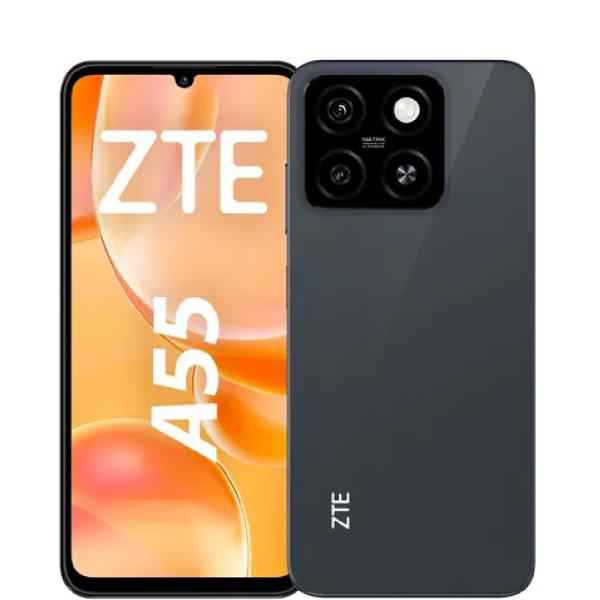ZTE A55 128GB 4GB RAM Pantalla 6.75" Cámara 13MP Dual SIM Negro