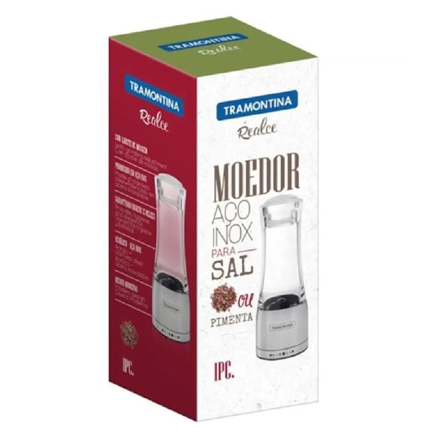 Tramontina 10048019 Moledor Café Profesional 50g Cuerpo Acrílico Base Estable