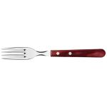 Tramontina Tenedor Pollywood 10158190 20cm Mango Madera Acero Inoxidable Cocina Profesional