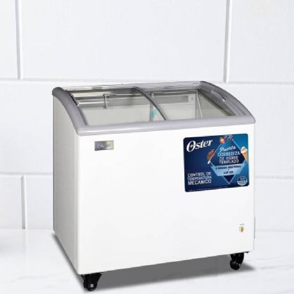 Oster OSPSCFX7001W Congeladora Comercial 700L Vidrio Templado Sistema No Frost