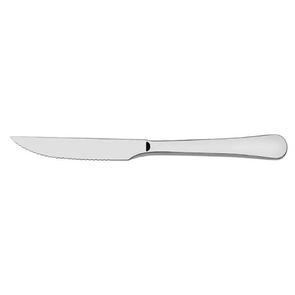 Tramontina Zurique 10385014 Cuchillo para Asado 20cm Acero Inoxidable 3 Rivets Madera Nogal