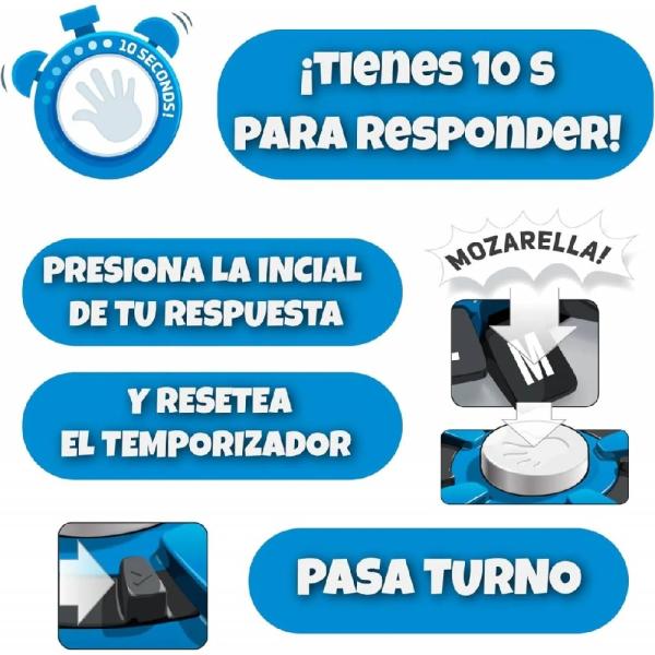 Tapple Juego de Mesa Electrónico Basta en Español Divertido y Desafiante Familiar Multijugador