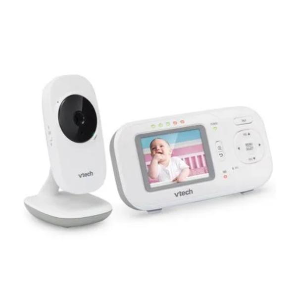 VTech VM2251 Monitor para Bebé Pantalla LCD 2.4” Visión Nocturna WiFi Blanco