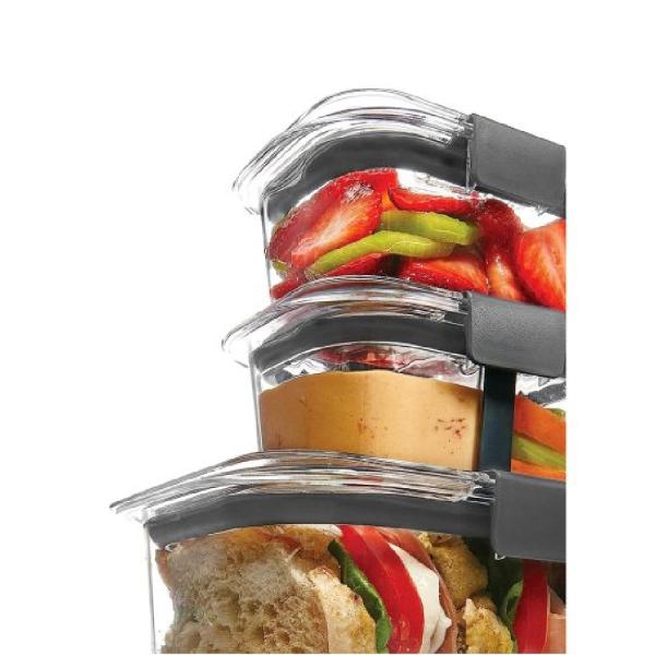 Rubbermaid Recipientes 2024857 3 Piezas 5.2L Herméticos Libre de BPA