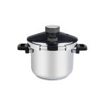 Olla a Presión Tramontina Presto 22cm 5 Mecanismos Seguridad 6L Acero Inoxidable - 62518220