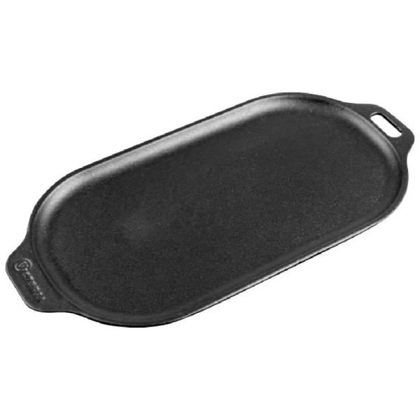 Victoria Plancha Ovalada 34x17 cm Esmaltada Sin Base Cocina Profesional Antiadherente - 55128004