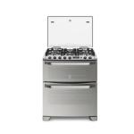 Electrolux 76DXR Cocina 5 Hornillas Doble Horno 90cm Acero Inoxidable Autolimpiante