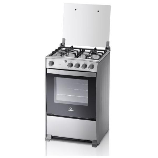 Indurama Coruña QZ Cocina Gas 4 Hornillas 70cm Rejillas Fundición