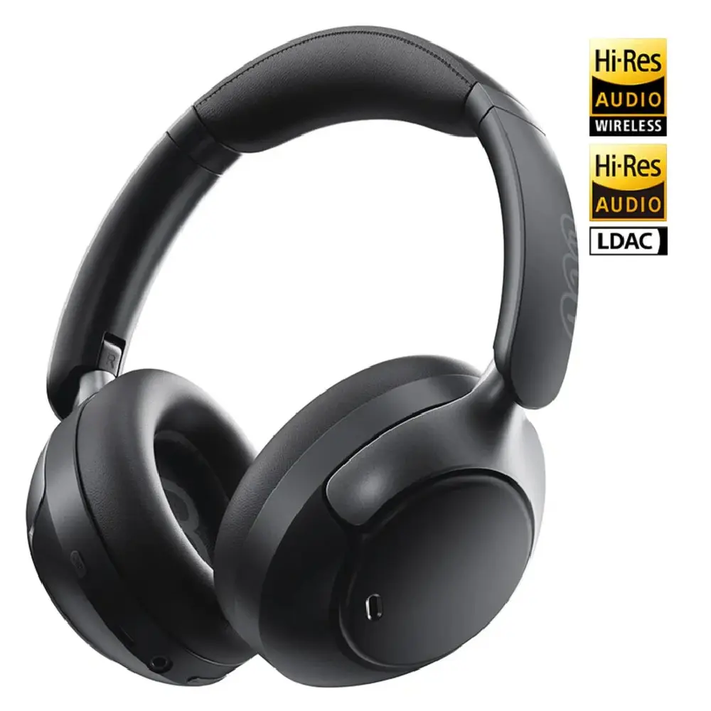 QCY H3 Pro ANC 55H Cancelación Activa de Ruido Bluetooth 5.3 Control Táctil Negro