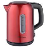 Imaco KE1722R Hervidor Eléctrico 1.7L 1500W Acero Inoxidable Base 360° Rojo