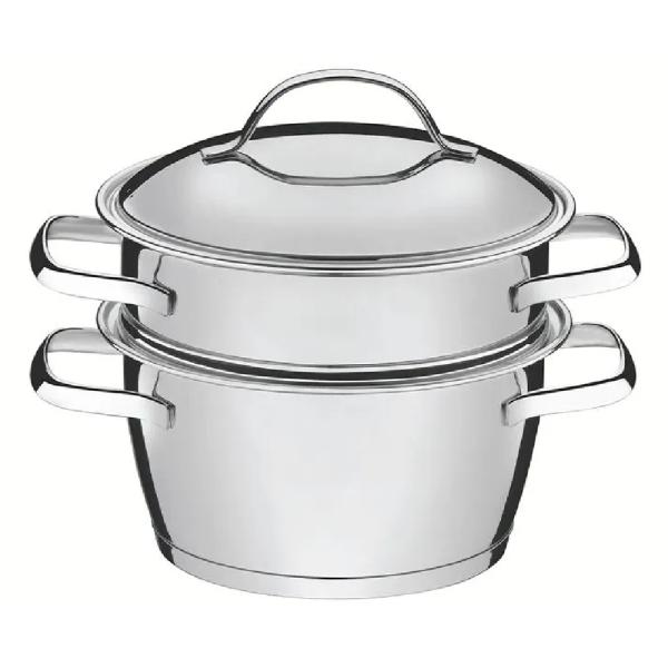 Olla a Presión Tramontina Vancouver 6L 24cm Antiadherente Titanio Fácil Limpieza