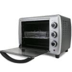 Imaco HEB25R Horno Eléctrico Rosticero 25L 1500W Parrilla Doble Termostato Ajustable Plateado
