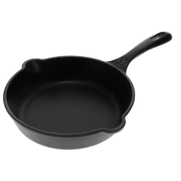 Sartén de Hierro Fundido UYSA 20 cm 8 Pulgadas Base Difusora Esmaltado Duradero - 55145013