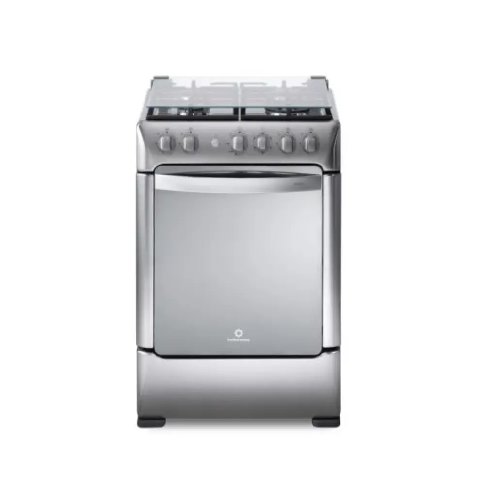 Indurama Vercelli Zafiro Croma Cocina a Gas 4 Hornillas 70 cm Encendido Automático
