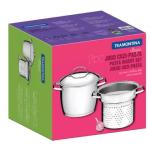 Tramontina Cozi Pasta Set Culinario 2 Piezas Acero Inoxidable 18/10 Cocina Profesional - 10286438
