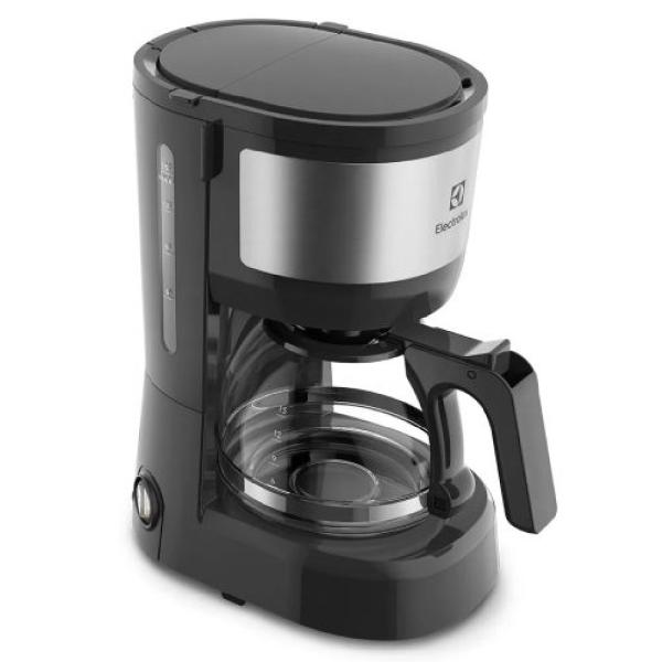 Electrolux ECM10 Cafetera Eléctrica 750W Jarra de Vidrio 10 Tazas Sistema Antigoteo Negro