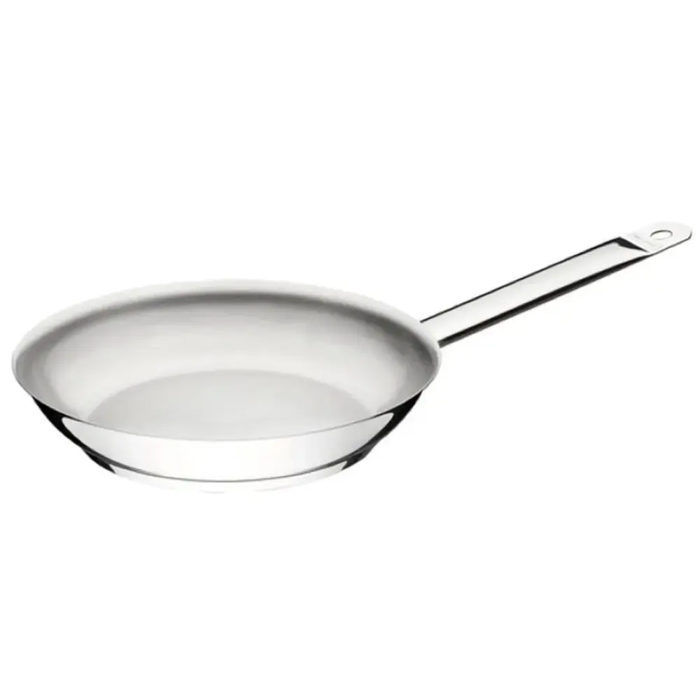 Sartén Profesional Tramontina 30cm Acero Inoxidable Base Difusora Cocción Uniforme Antiderrapante