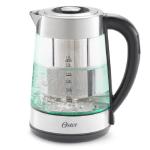 Oster BVSTKT8990 Hervidor Eléctrico 1500W Vidrio Templado Apagado Automático Negro