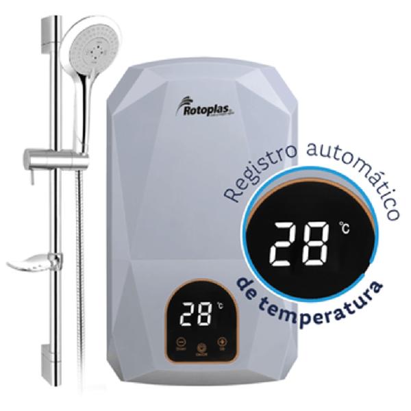 Rotoplas Terma Instantánea Supreme 6KW Calentamiento Rápido Ahorro Energético Panel Digital