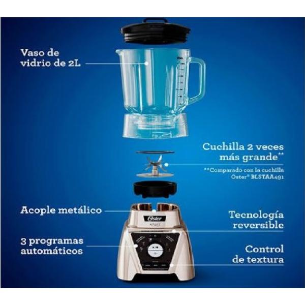 Oster Expert BLST3B-CPG-053 600W Licuadora Portátil Vaso DblendN Go 2 Velocidades