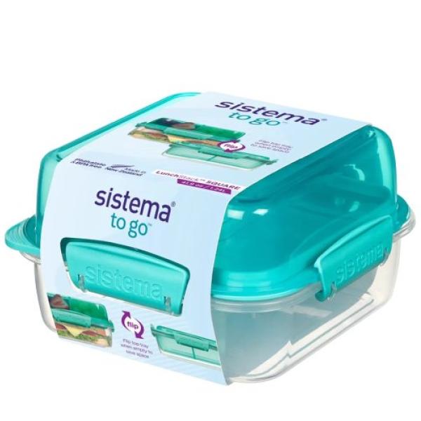 LunchStack Recipiente Portacomidas 1.24L Sistema 2148963 Hermético Apilable Libre de BPA