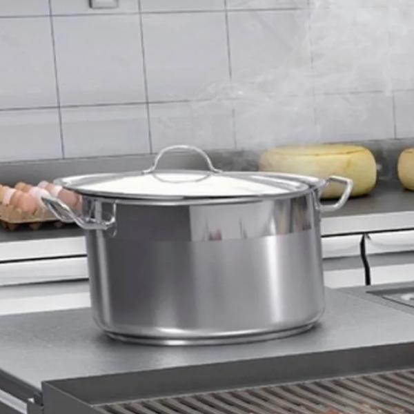Tramontina Tapa para Olla 40 cm Acero Inoxidable 18/10 Antiadherente - 10153031
