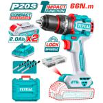 TALADRO COMPACTO BRUSHLESS INDUSTRIAL -TDLI20668
