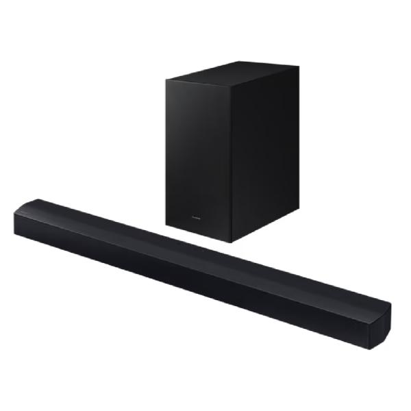 Soundbar Samsung C450 160W Tecnología Bass Boost Bluetooth 2 Canales Negro
