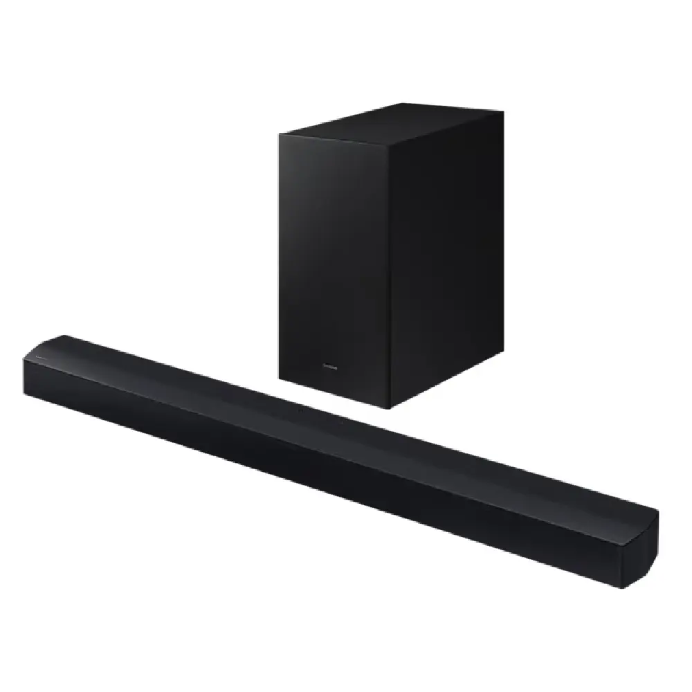 Soundbar Samsung C450 160W Tecnología Bass Boost Bluetooth 2 Canales Negro