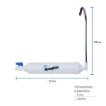 Rotoplas Purificador Lite Sobre Lavadero Filtración Multietapas Agua Purificada Instalación Fácil Blanco 300561