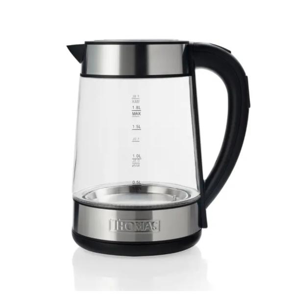Thomas TH-6070 VI Hervidor Eléctrico 1.7L 2200W Acero Inoxidable Apagado Automático