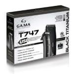 Remington T742 + T827 Titanium Cortadora y Afeitadora Recargable Gama Negro