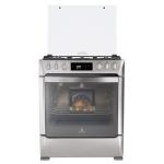 Indurama Roma 5 Hornillas Croma 15K BTU Encendido Automático Parrilla Fundida Acero Inoxidable
