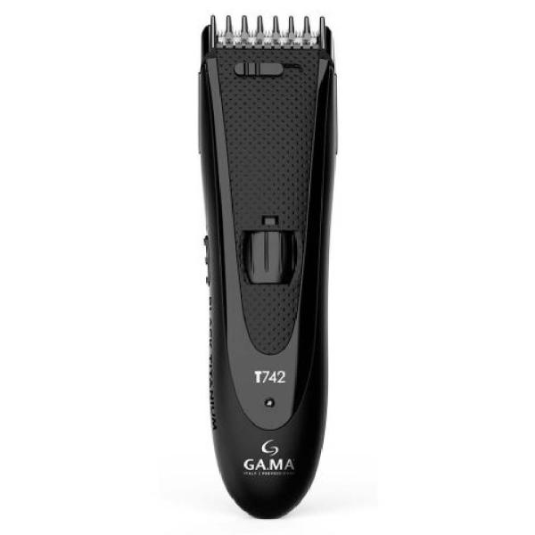 Gama Titanium T742 Cortador de Cabello Profesional 20 Velocidades Motor Cobre Negro