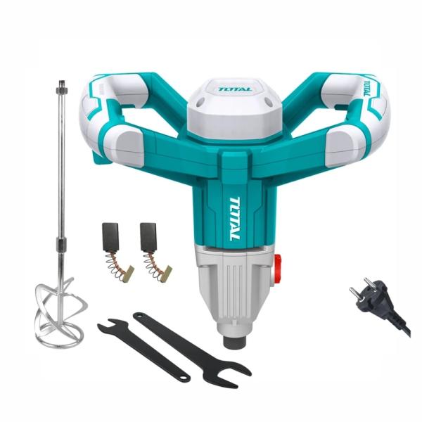 MEZCLADOR DE CEMENTO Y PINTURA 1400W INDUSTRIAL TD614006