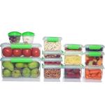 Sistema 65602ZS Set 14 Tuppers Conservación Alimentos 100% Herméticos Libre de BPA Multitamaño